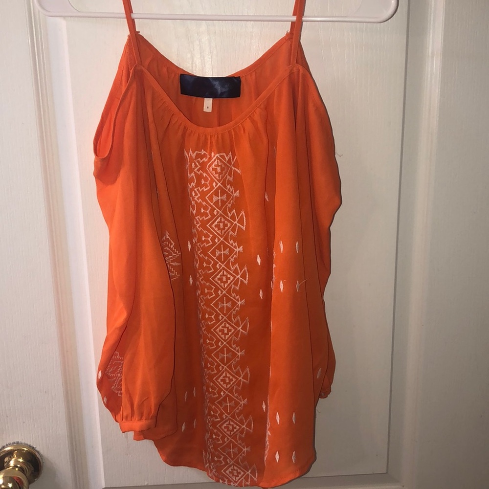 Orange Boutique Off the Shoulder Blouse